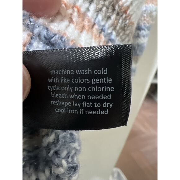 Lane Bryant Woman's Multi Color Strip Button Up Cardigan Sweater Sz 18 20 NWT - Picture 6 of 9